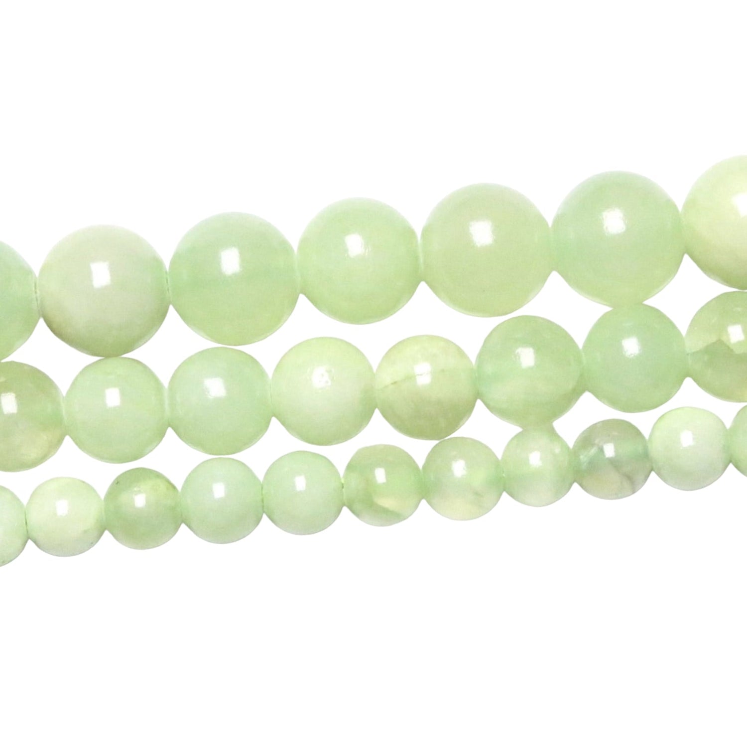 Fil de perle Calcite Verte A - Foliesbijoux