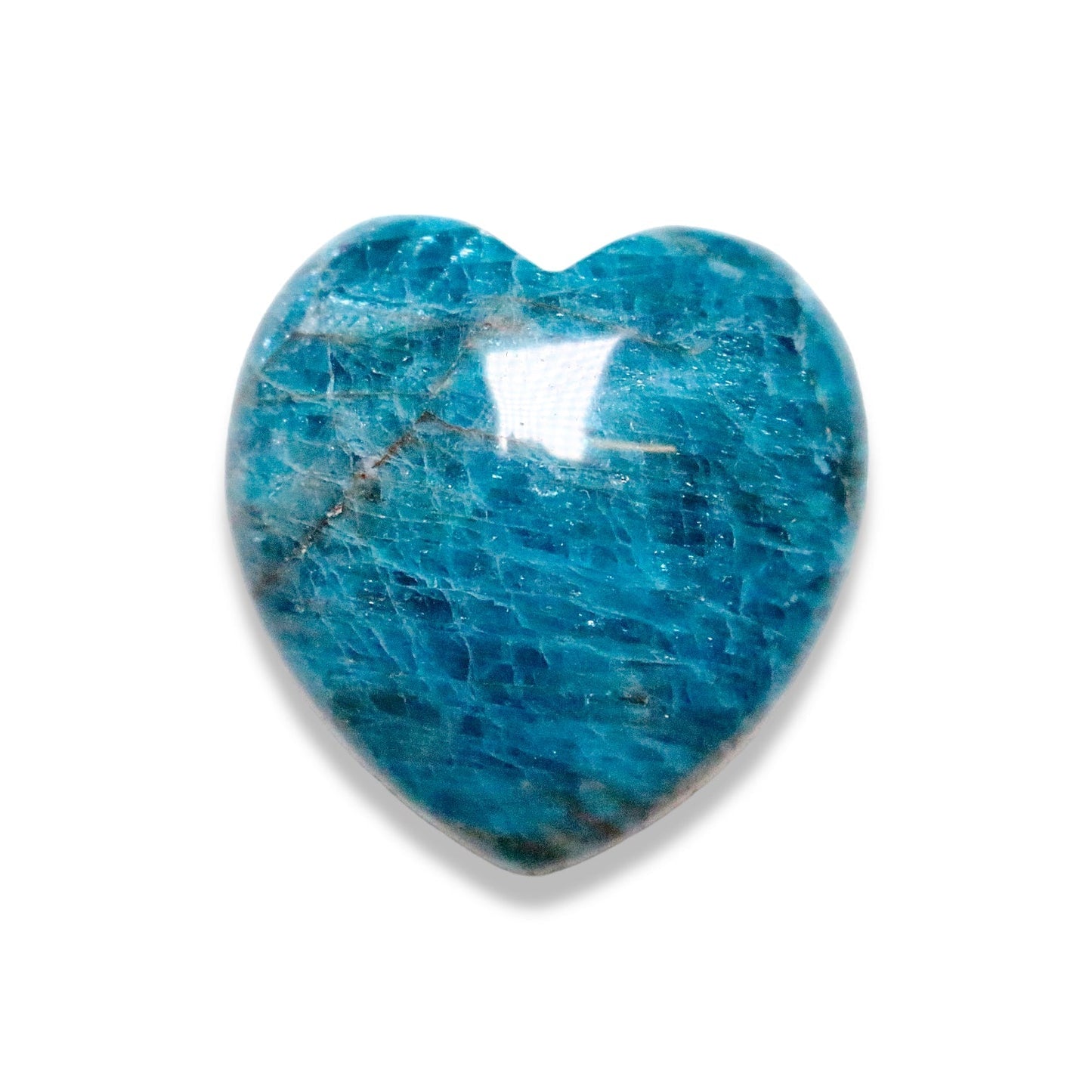 Coeur Apatite bleue à l'unité