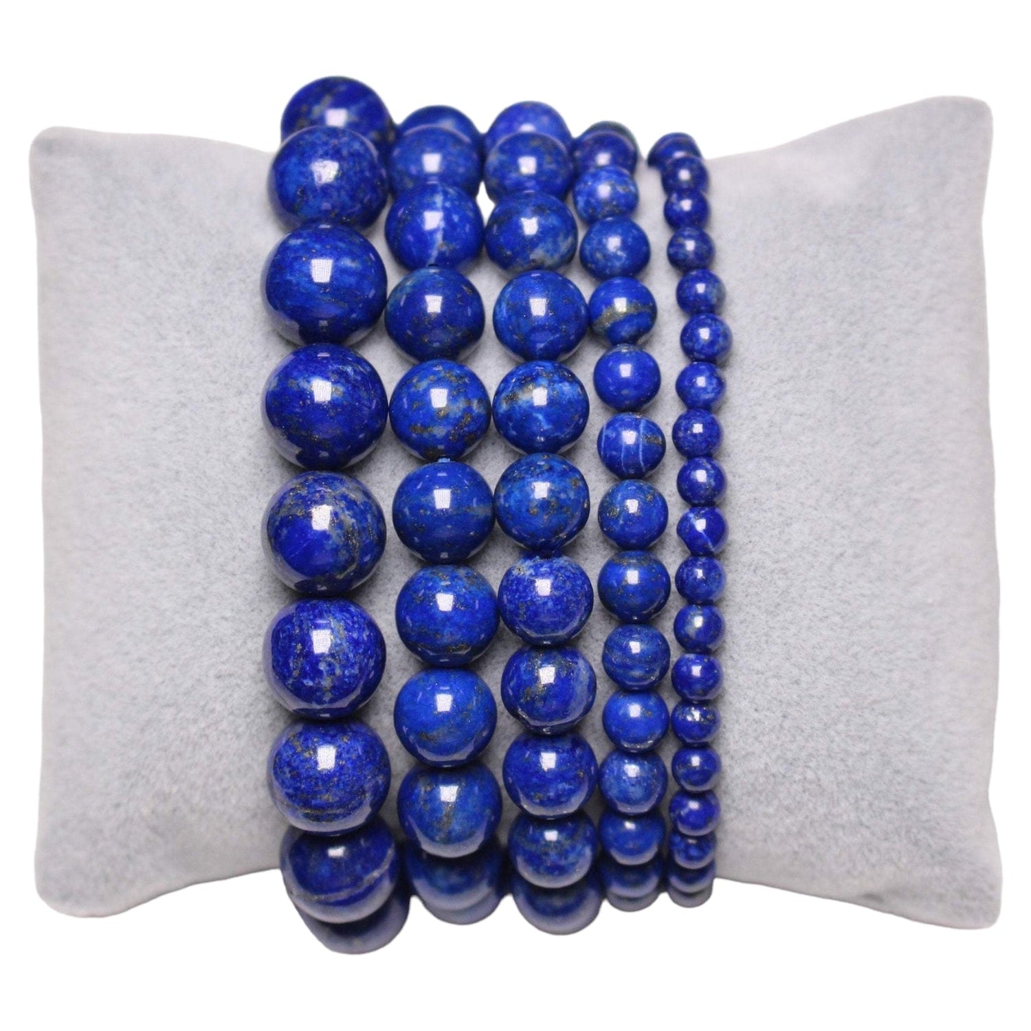 Bracelet lapis lazuli AA+ non teinté - Foliesbijoux