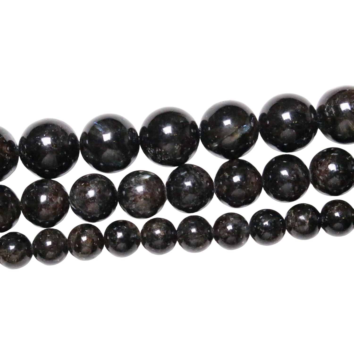 Fil de perle Glaucophane bleu AA - Foliesbijoux