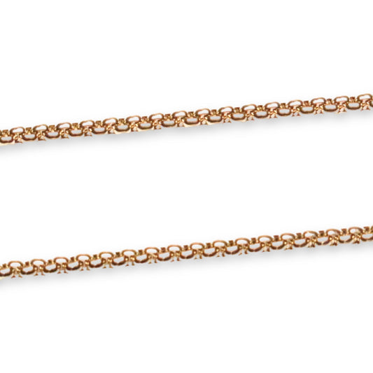 10 chaînes en acier doré inoxydable 1.5 mm modèle 11 - Foliesbijoux