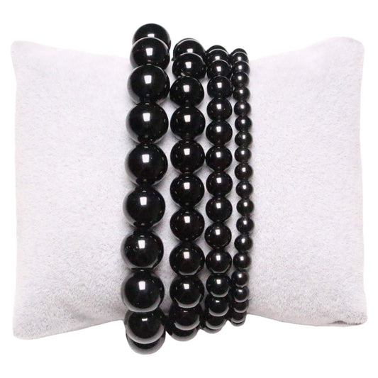 Bracelet Obsidienne Noire A