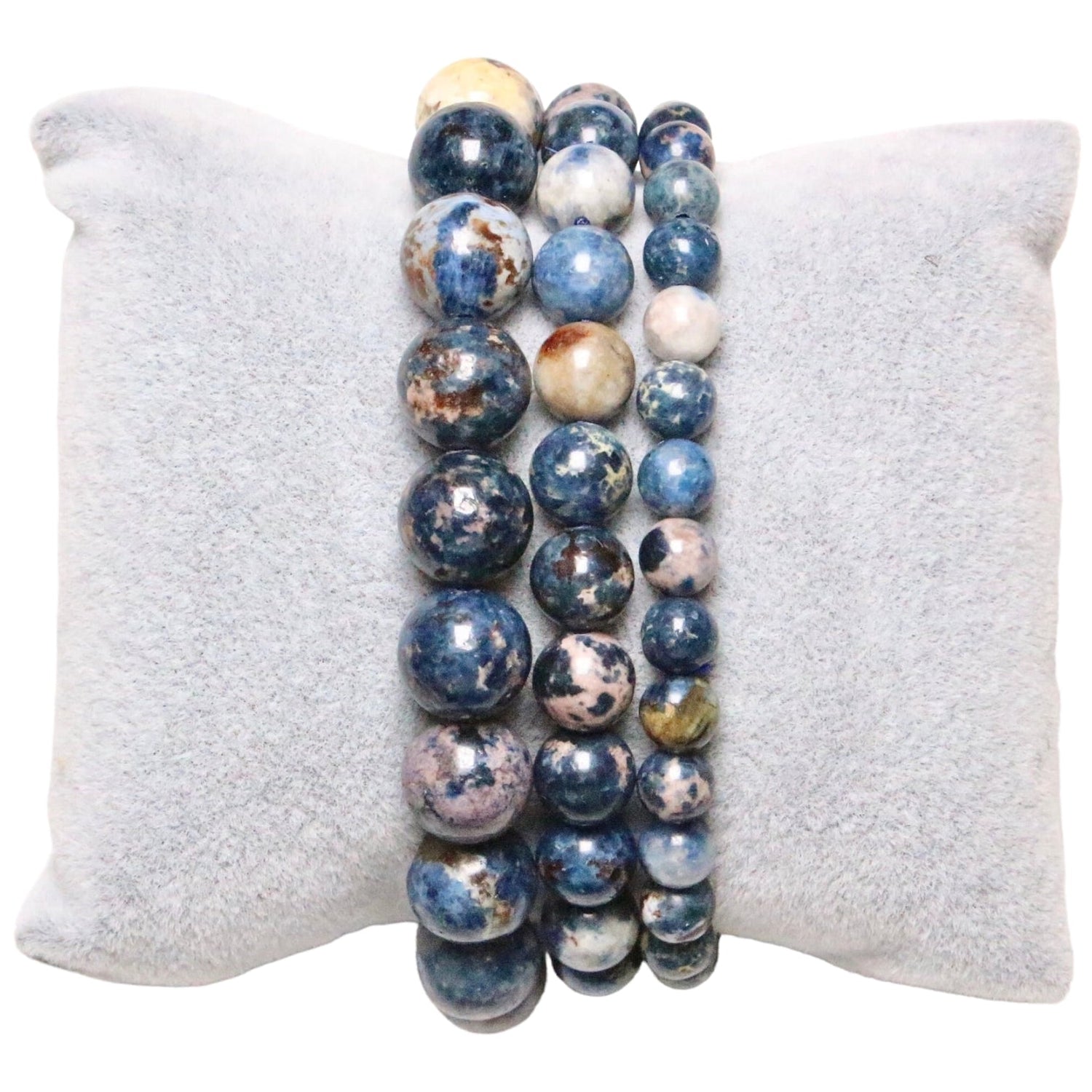 Bracelet Spinelle bleue AA - Foliesbijoux