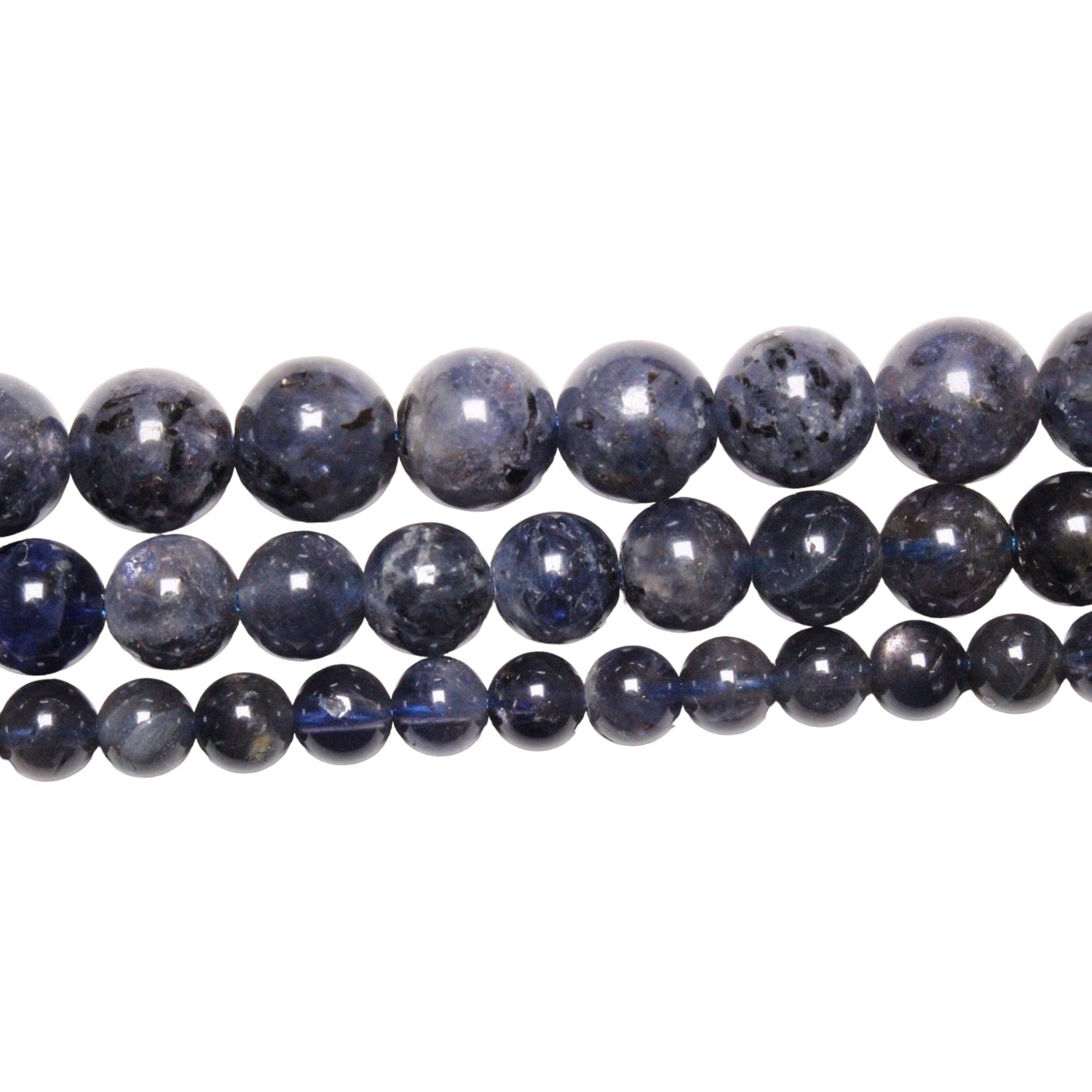 Fil de perle Iolite AA+ - Foliesbijoux
