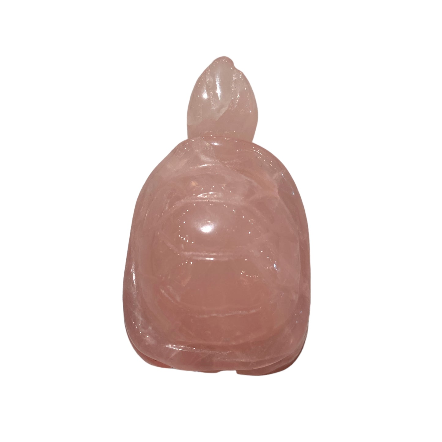 Figurine Tortue en Quartz Rose