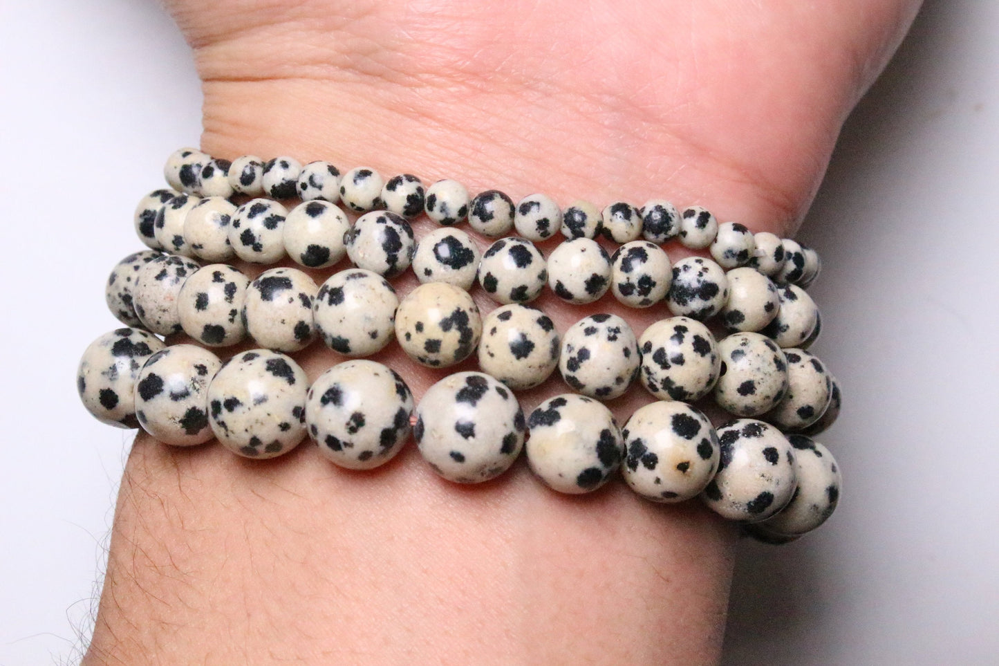 Bracelet Jaspe Dalmatien A