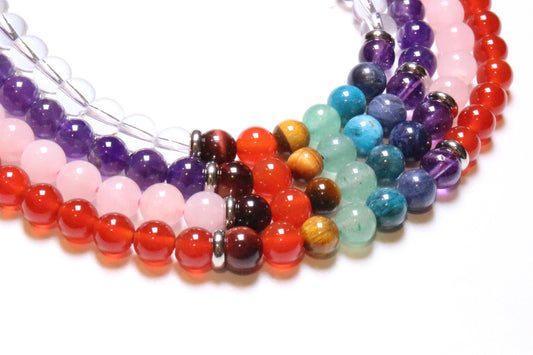 Collier boule 7 Chakras 6mm