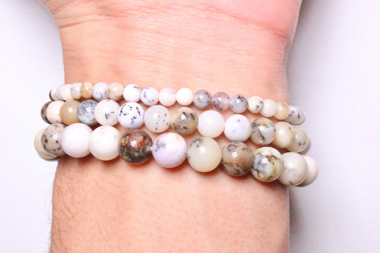 Bracelet agate Dentritique/merlinite A