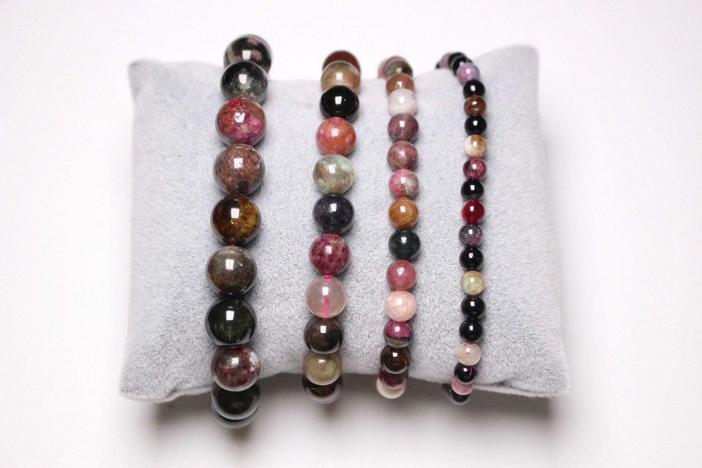 Bracelet tourmaline multicolore AA