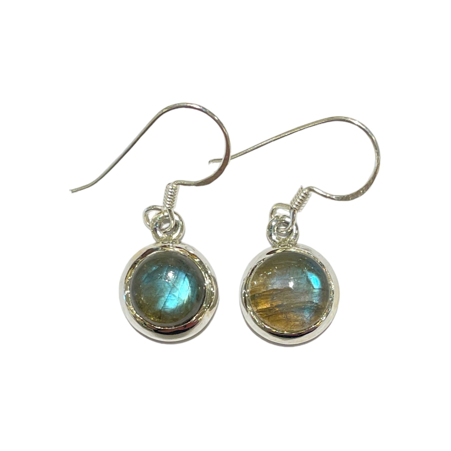 Boucle d'oreille en Argent 925 & labradorite