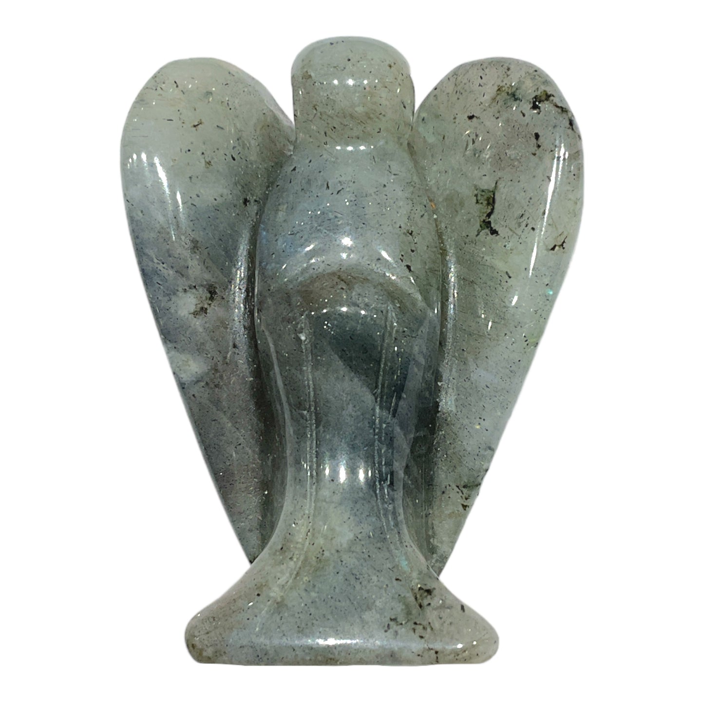 Figurine ange en Labradorite