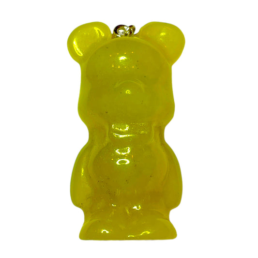 Pendentif Jade citron nounours