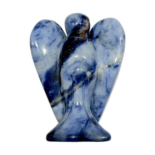 Figurine ange en Sodalite