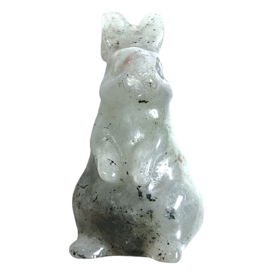 Figurine Lapin en Labradorite