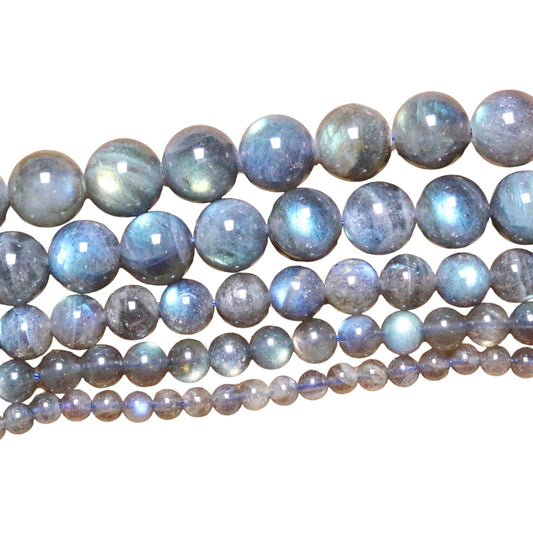 Fil de perle Labradorite AAA - Foliesbijoux