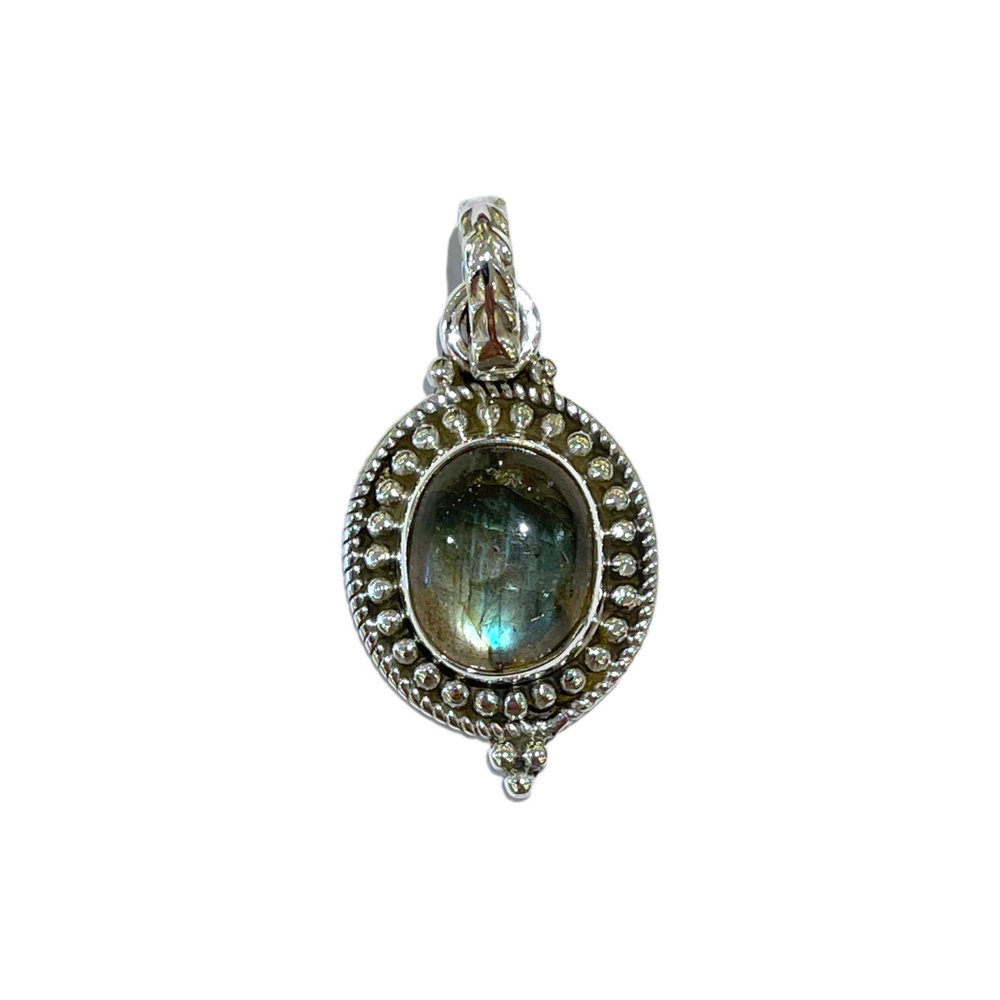 Pendentif Argent 925 & Labradorite