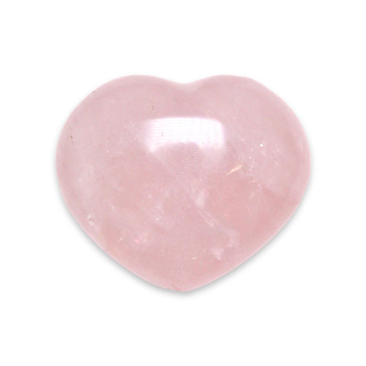 Petit Coeur en Quartz rose à l'unite