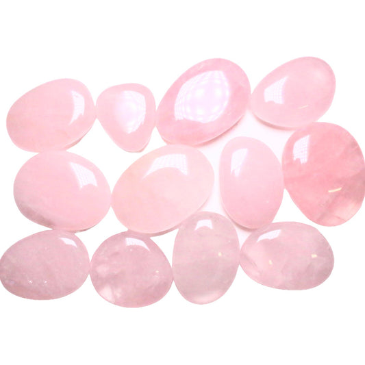 Galet Quartz rose 40mm (Lot de 200g)