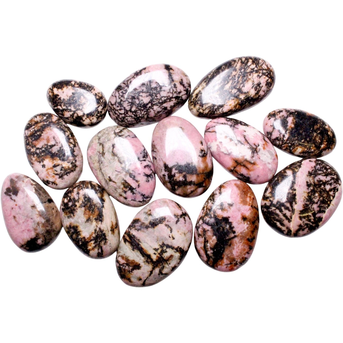 Galet Rhodonite 40mm (Lot de 200g) - Foliesbijoux