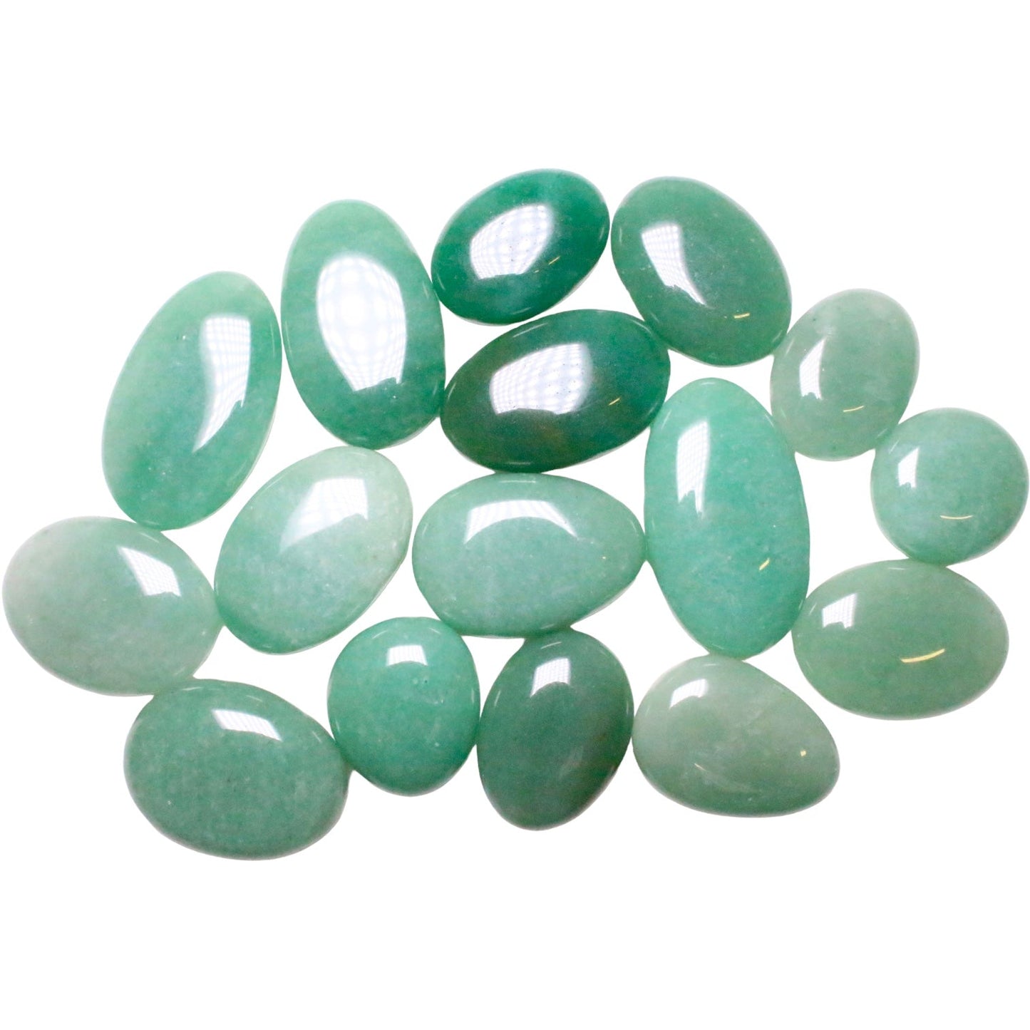 Galet Aventurine verte 40mm (Lot de 200g)