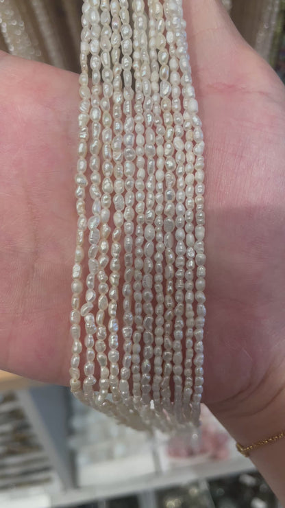 Fil de perle d’eau douce 2.3 mm [5]