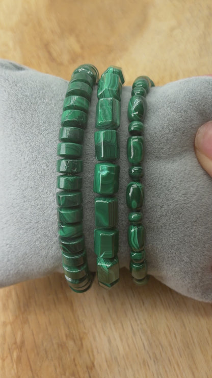 Bracelet Malachite (3 modèles disponible)