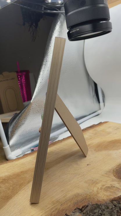 Cadre astrologique et lithothérapie 20,5x15.5 cm