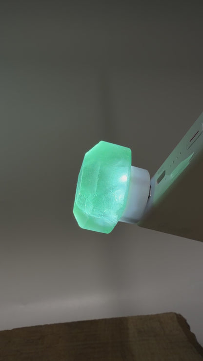 Lampe de nuit/ Veilleuse en pierre naturelle (5 pierres disponible) — Alimentation USB-A