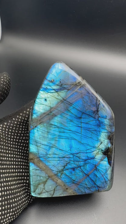 Labradorite flashy forme libre AAA 822g (Lot 11)