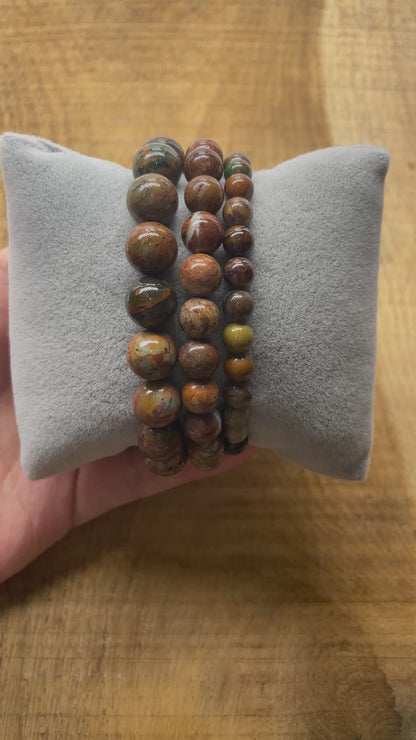 Bracelet Turquoise marron A+