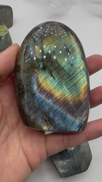 Labradorite forme libre AA+ 538g (Lot 18)