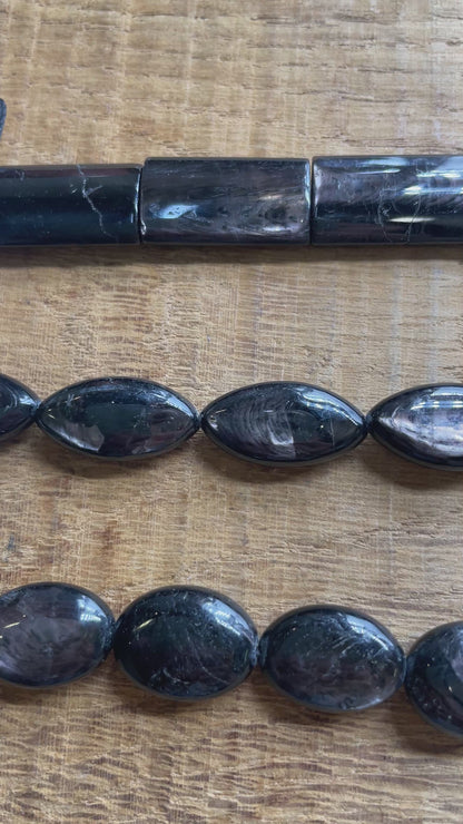 Fil de pendentifs Hypersthene AA+