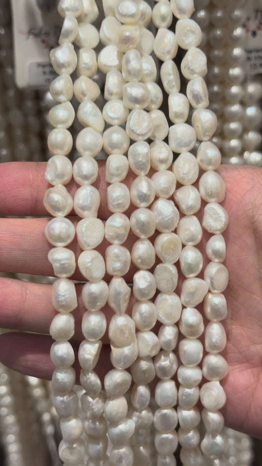 Fil de perle d’eau douce 8-9 mm [84]