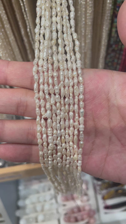 Fil de perle d’eau douce 2-3 mm [4]