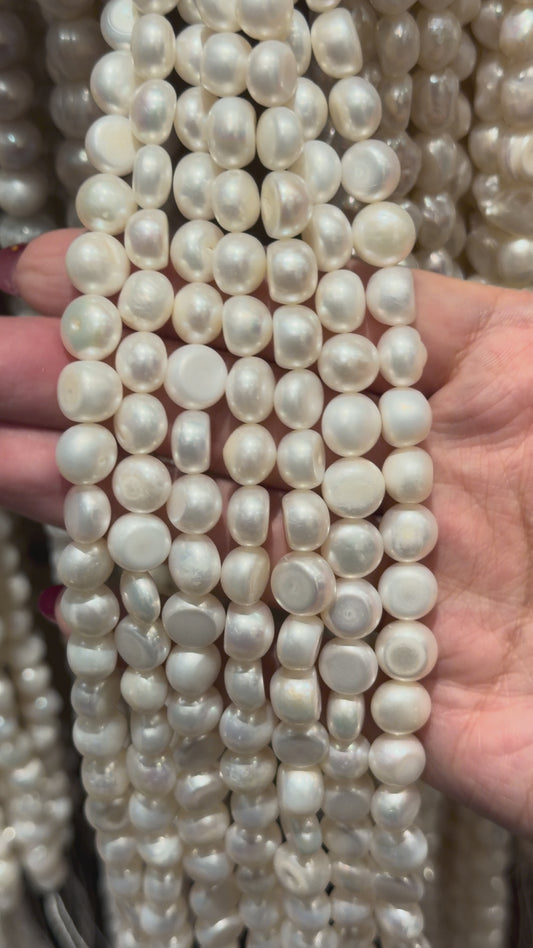 Fil de perle d’eau douce 9-10 mm [89]