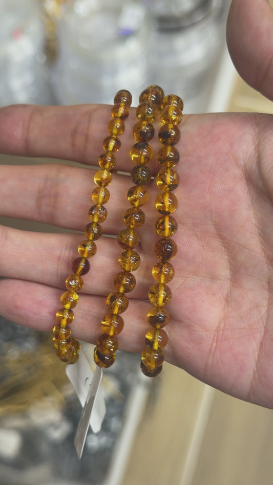 Bracelet ambre adulte (référence 1)