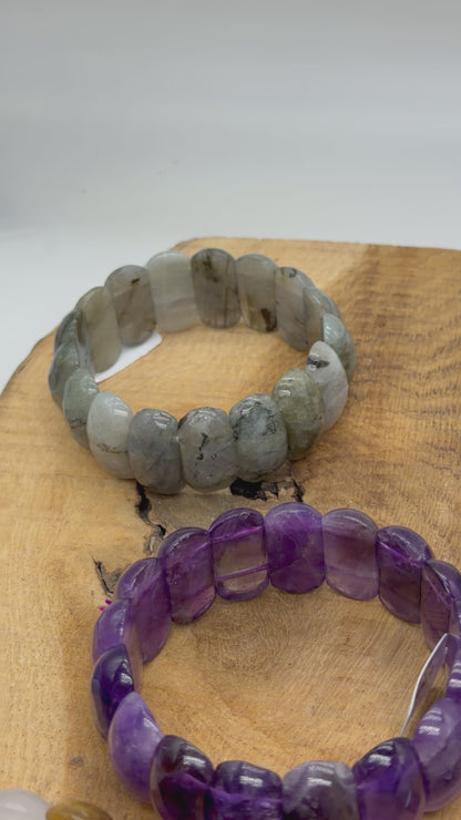 Bracelet facetté AA+ 13x25 mm (8 pierres disponible) #10