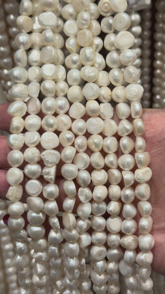 Fil de perle d’eau douce 7-8 mm [76]