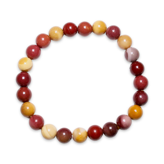 Mokaite jaspe bracelet man size