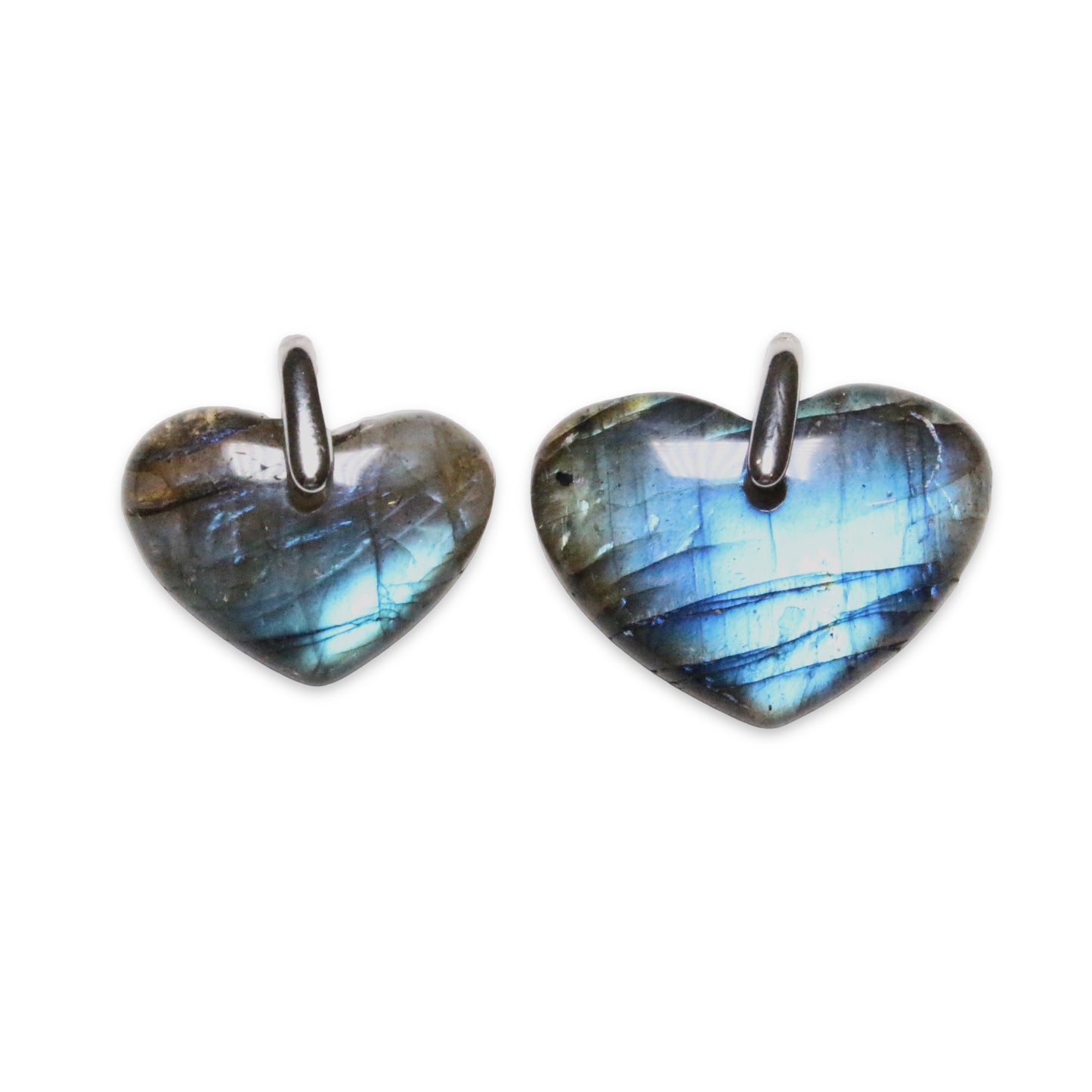 Labradorite Coeur Anhänger