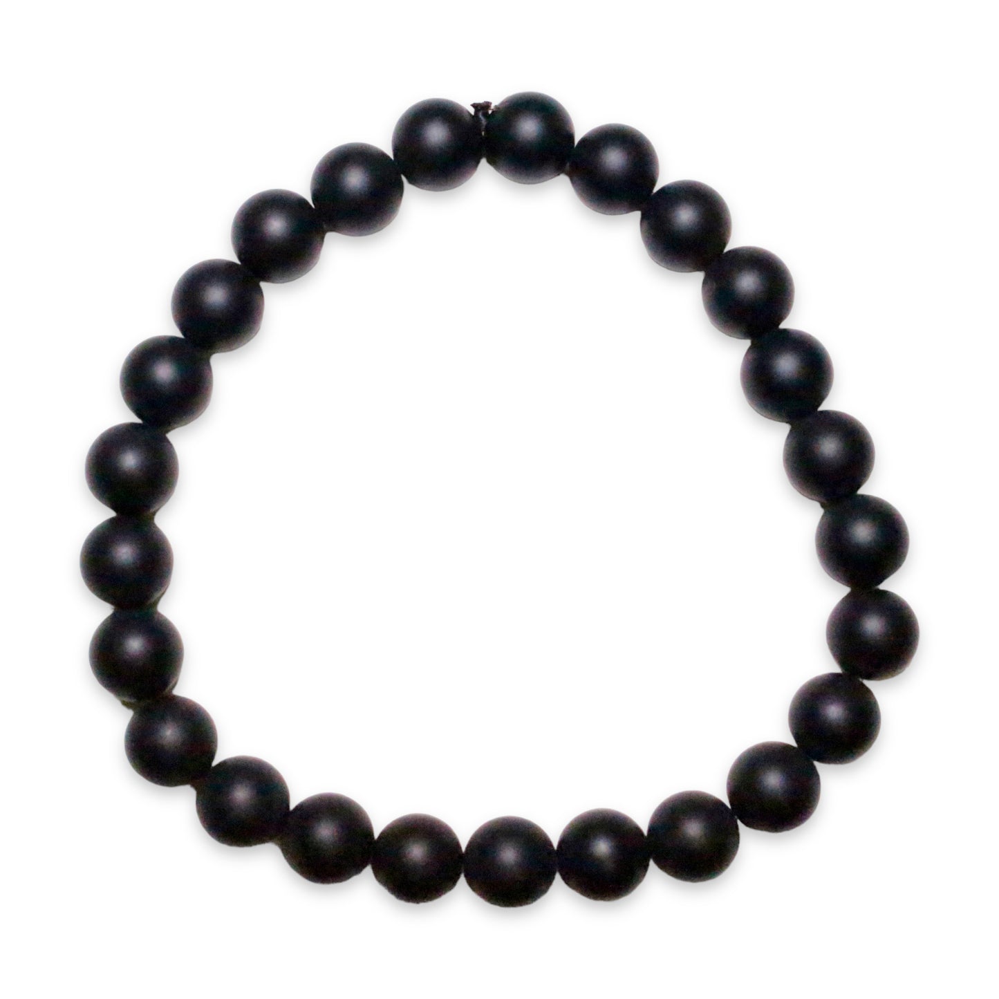 Mat onyx armband maat man