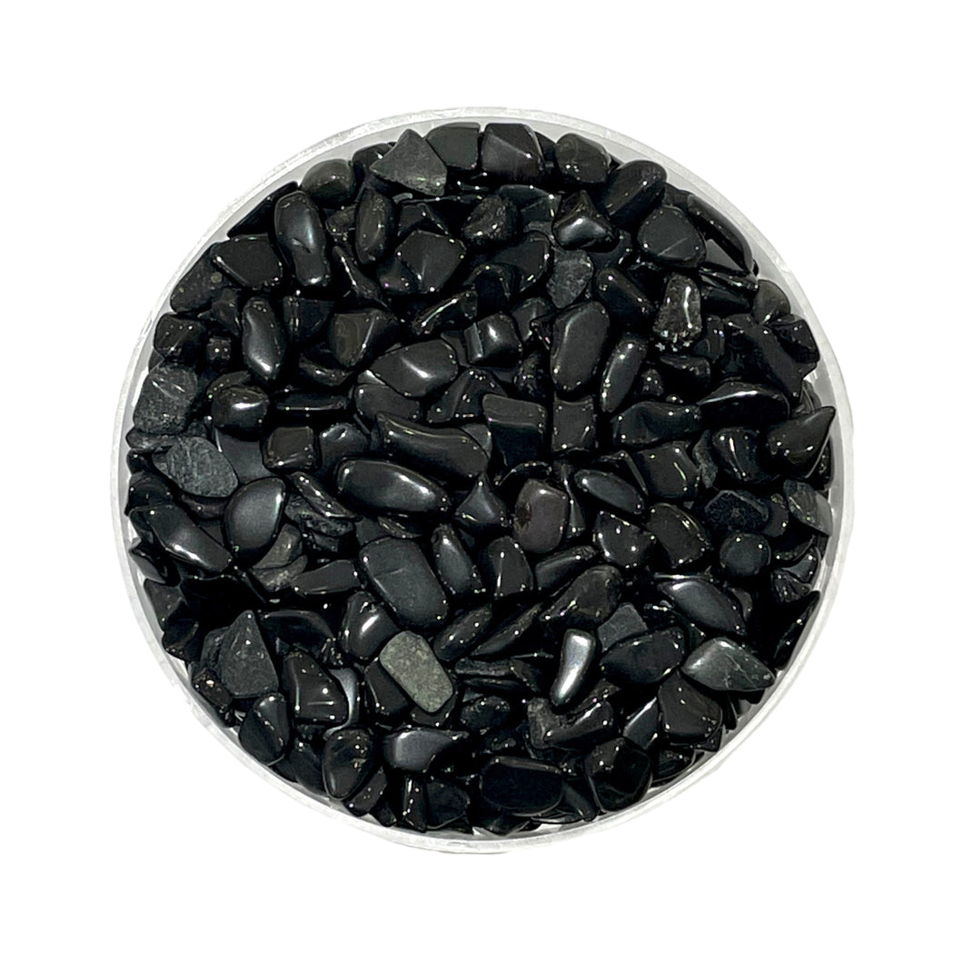 Mini pierre en Tourmaline noir