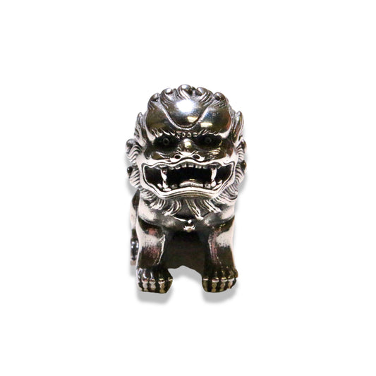 Chinese stainless steel guardian lion
