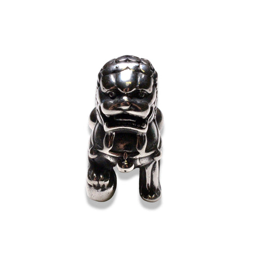 Chinese stainless steel guardian lion