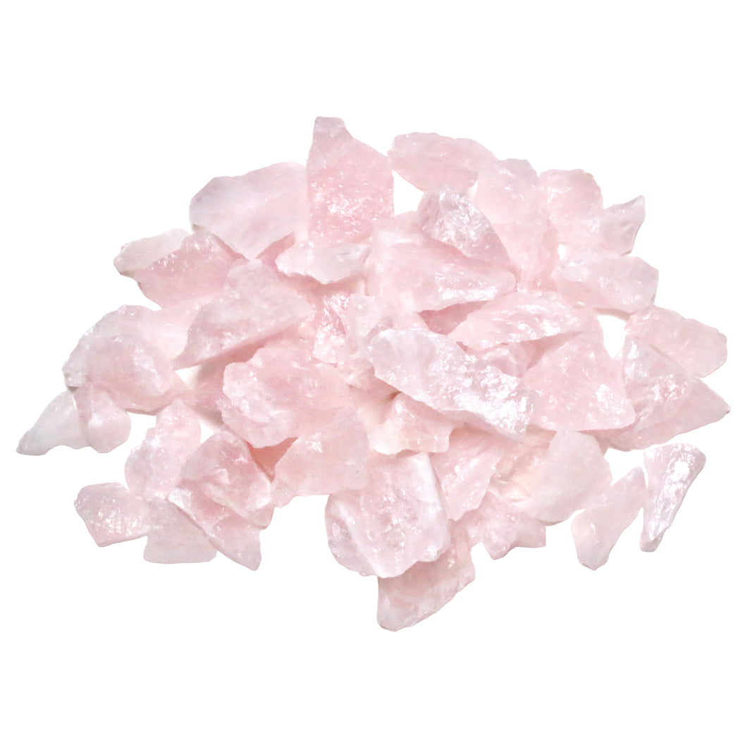 Pink quartz stone