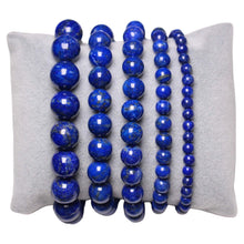Charger l&#39;image dans la galerie, Bracelet lapis lazuli A non teinté
