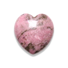 Load image into Gallery viewer, Rose rhodonite heart per unit
