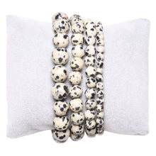 Load image into Gallery viewer, Dalmatian jasper bracelet
