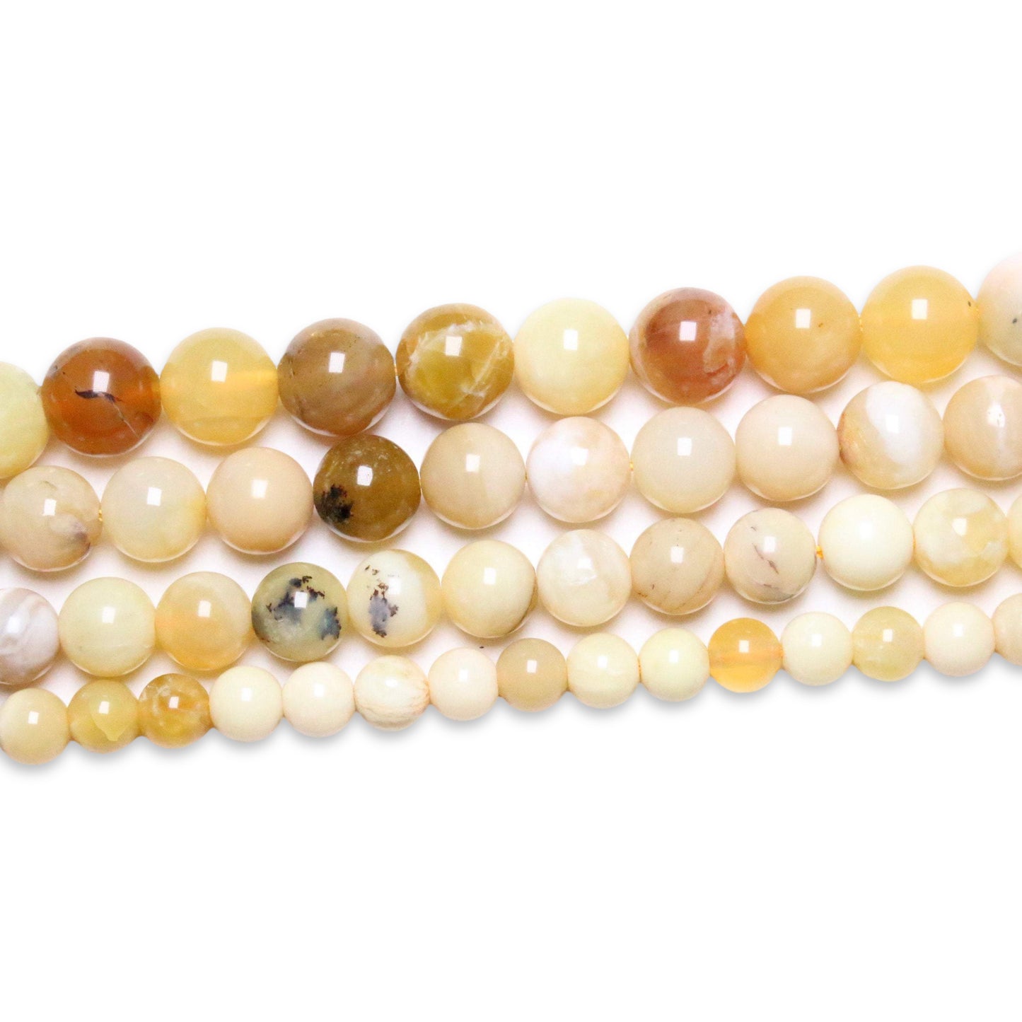 Yellow opal pearl wire