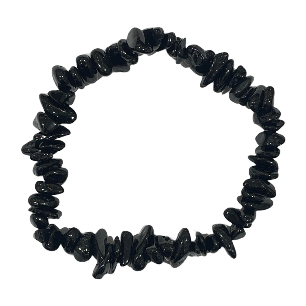 Black Tourmaline Baroque Bracelet